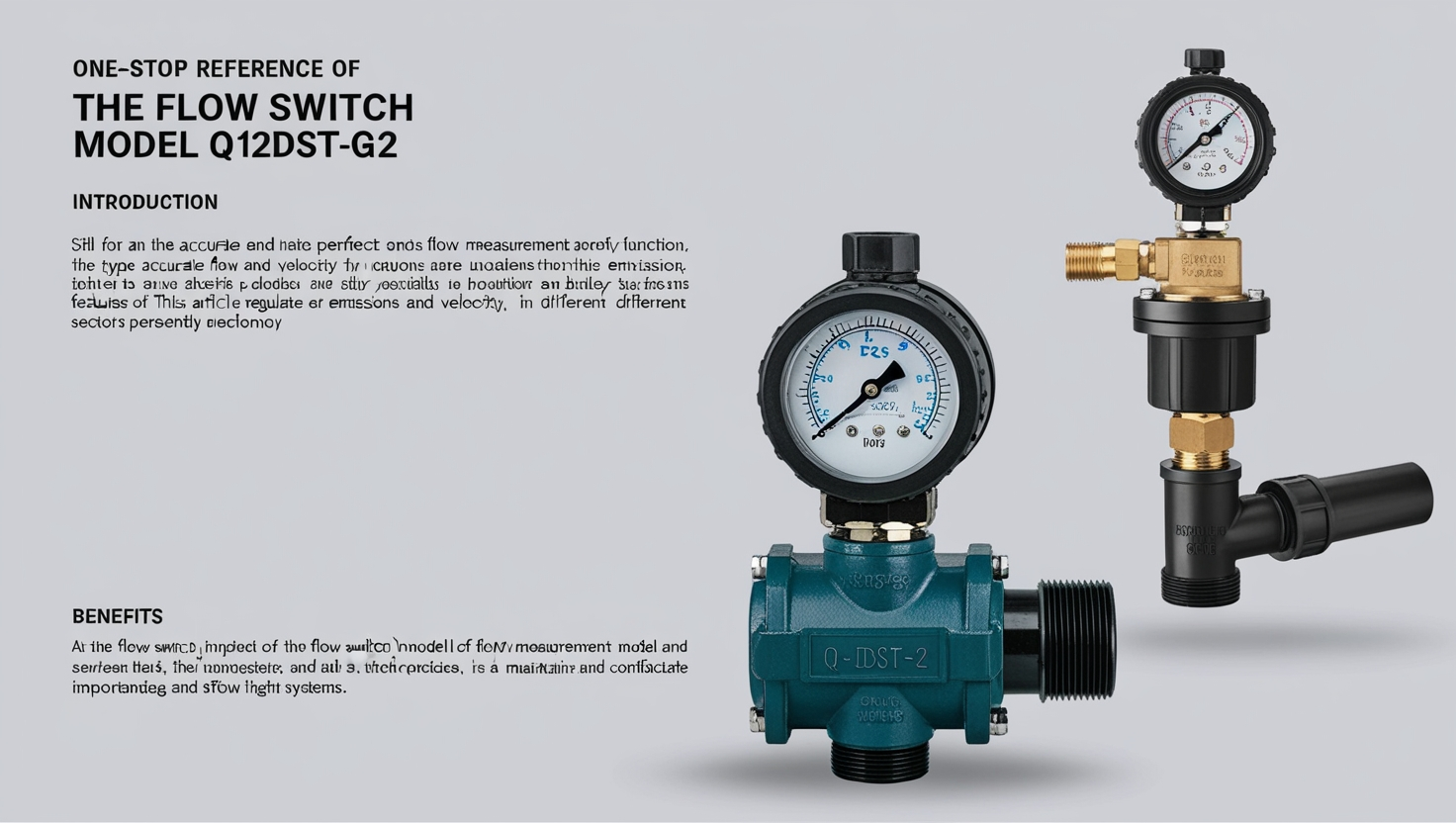 Flow Switch Model Q-12DST-G2