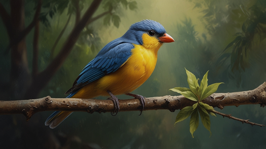 Classical Oil Painting for Naturalist Bird Portraiture Bilibili: Overview