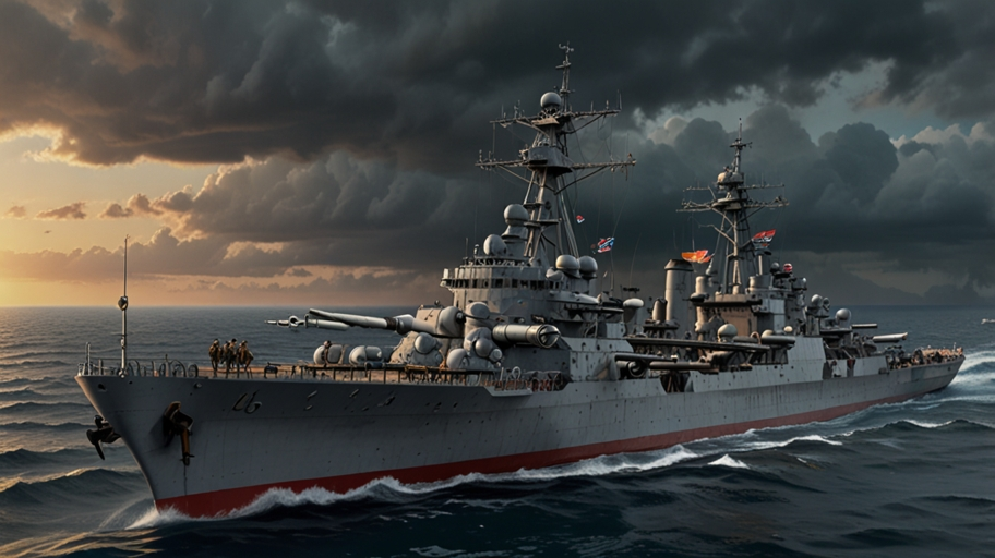 Color 2914 Gray for Battleship Model